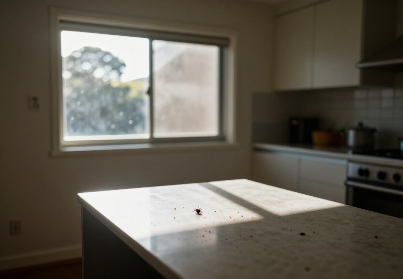 Bed bugs in wall cavity of a Chippendale property
